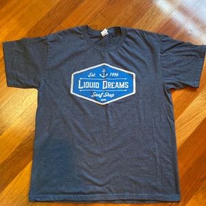 2 for $20 sale!  Men’s Liquid Dreams Surf Shop t-shirt!